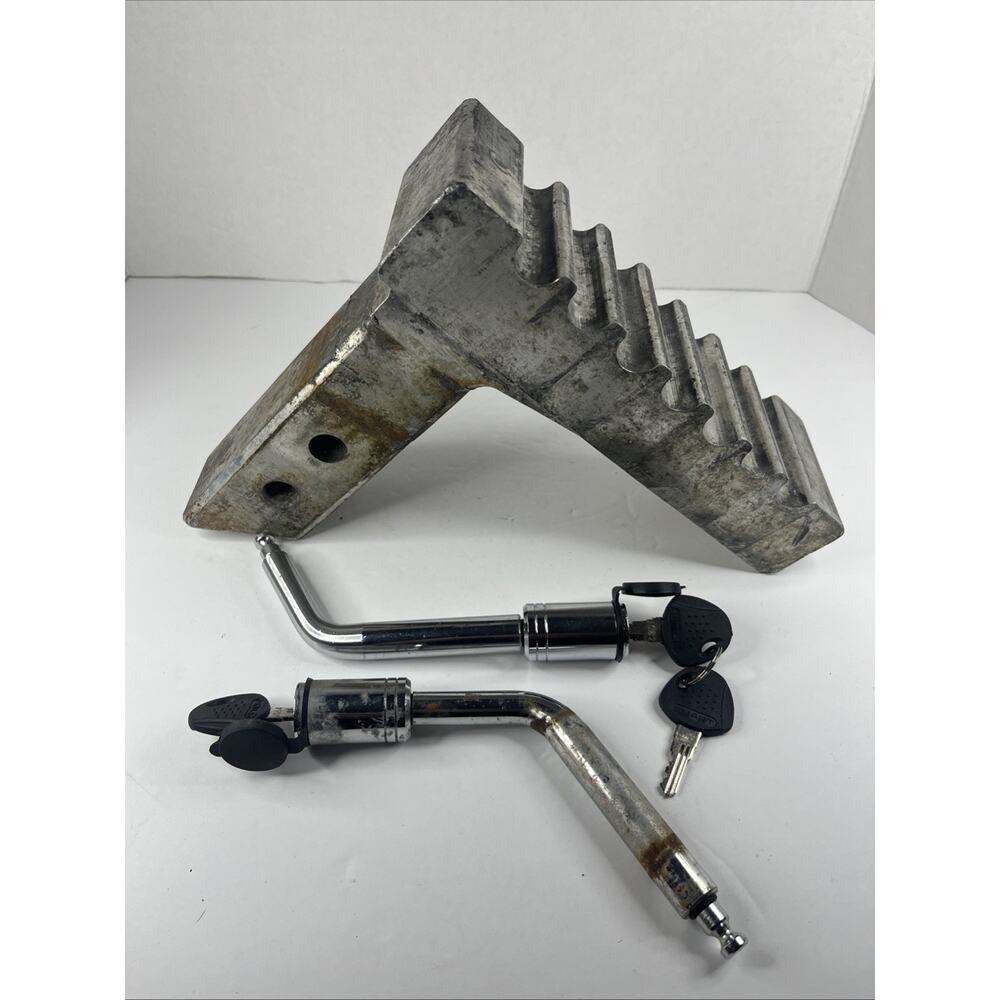 Andersen 6" Drop/Rise Aluminum Adjustable Rack for Rapid Hitch With Pins And Key